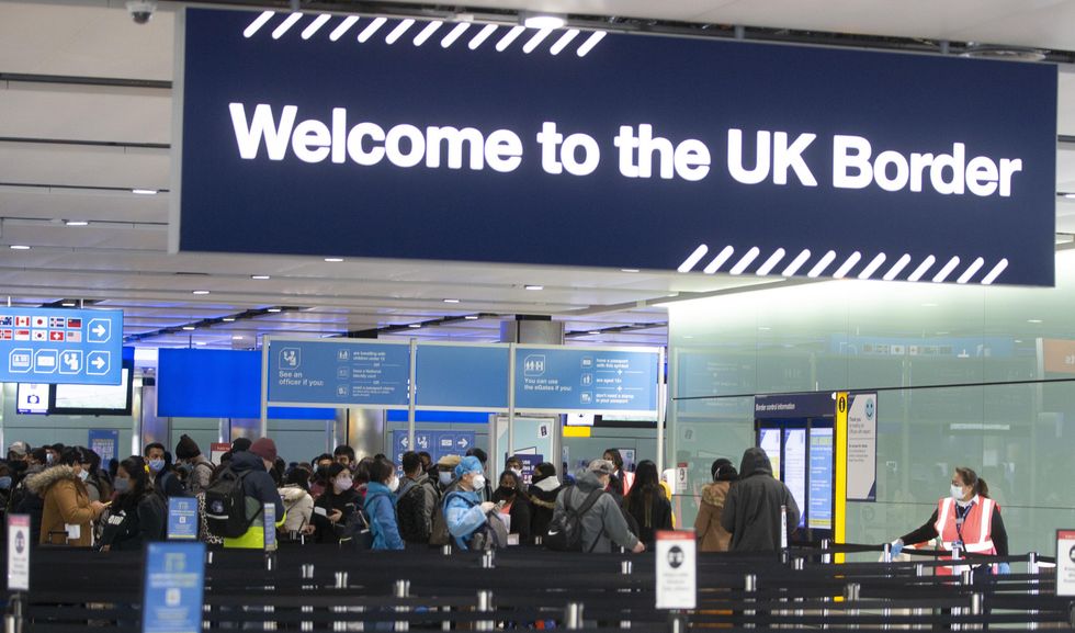 UK border force