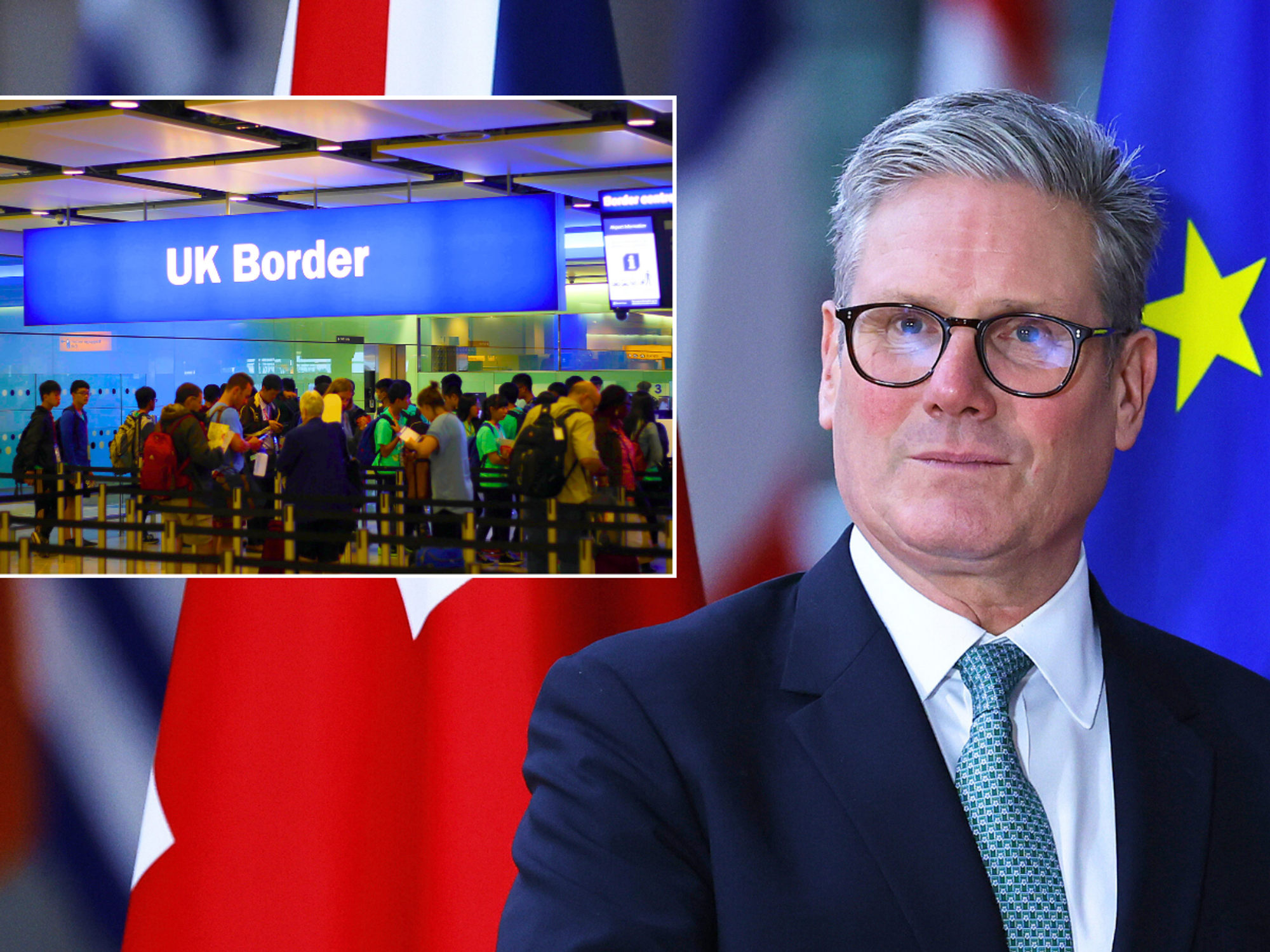 UK border/Keir Starmer