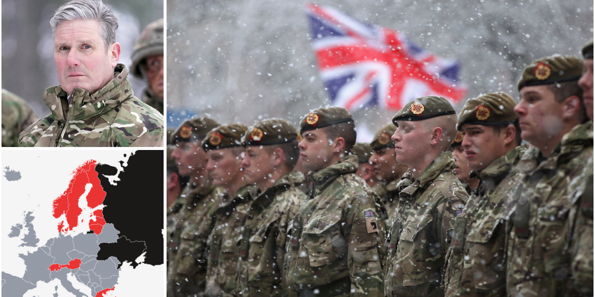 NextImg:MAPPED: Europe is moving towards conscription - but will Britain follow suit?