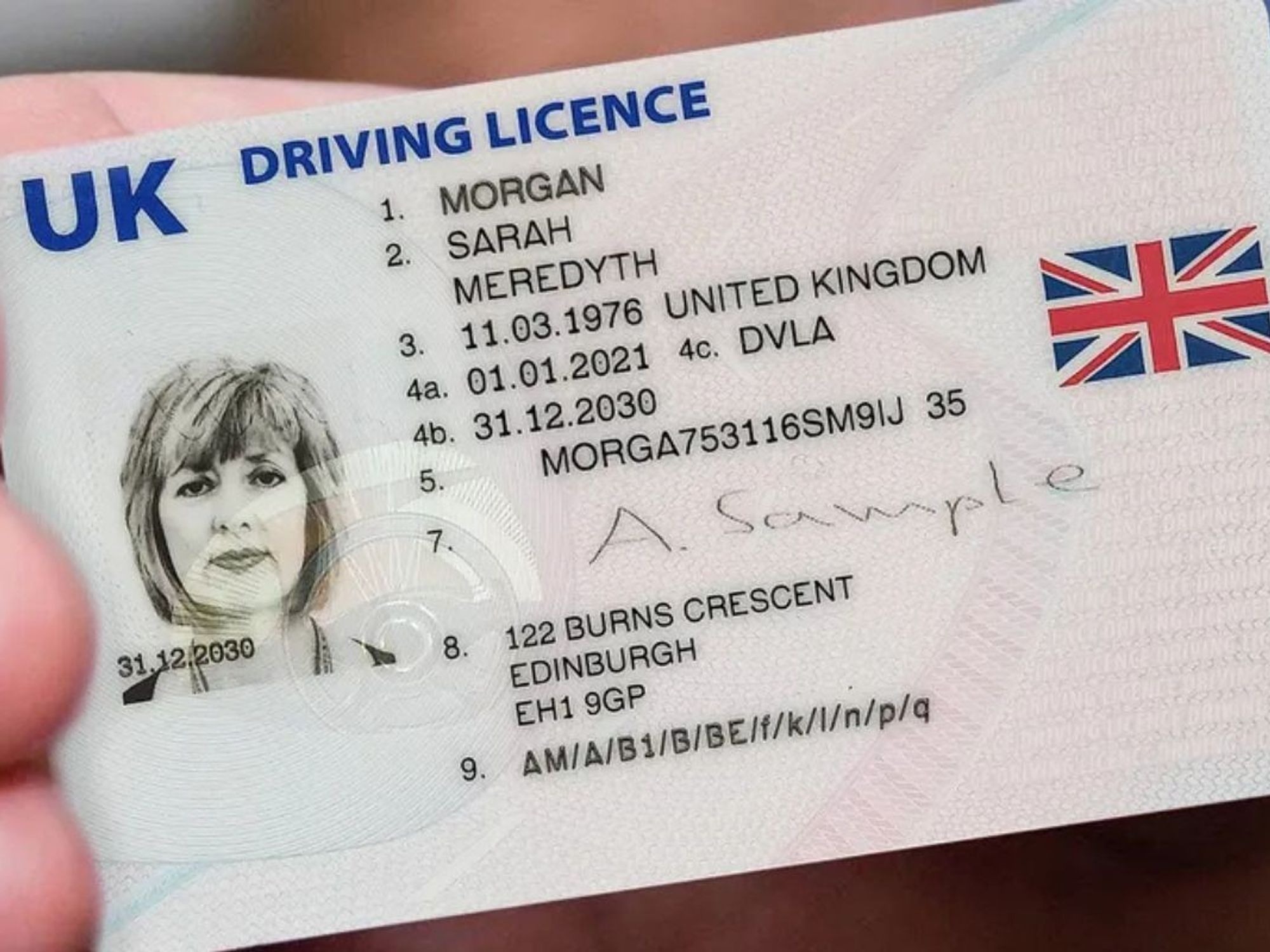 UK driving licence