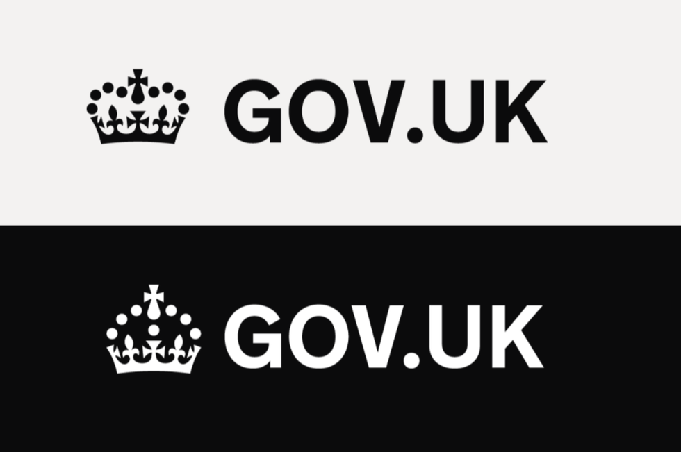 UK government website logo