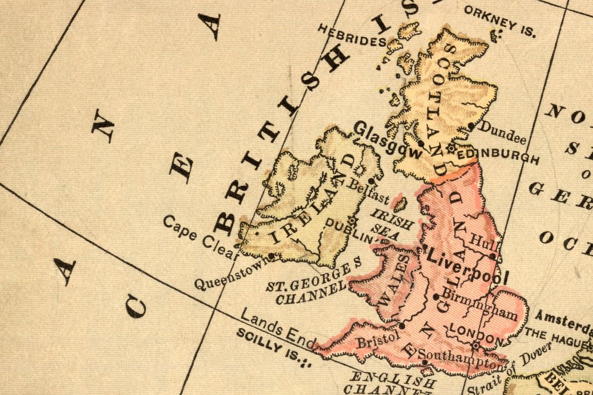 UK historic map 