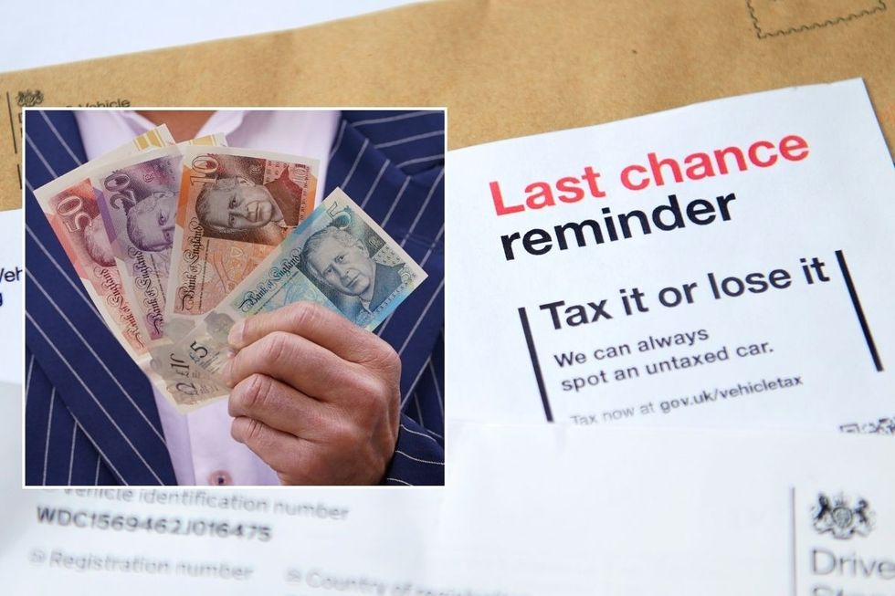 UK money and a car tax reminder