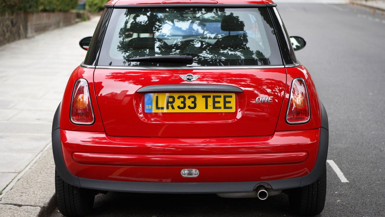 UK number plate