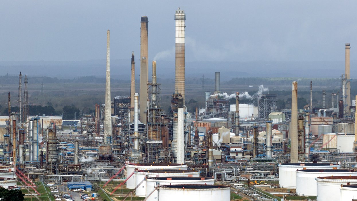 UK oil plant