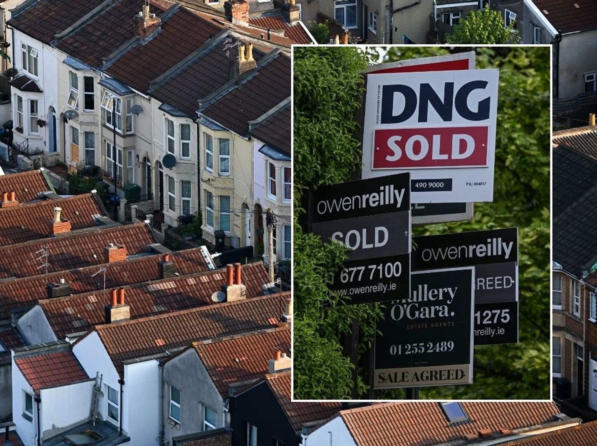 UK property / house for sale signs