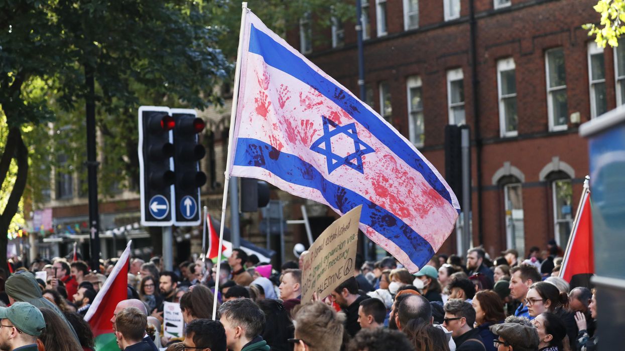 Uk protests Israel Belfast