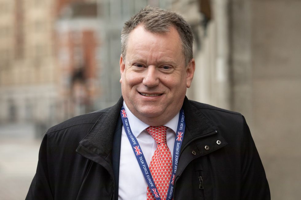 UK's chief Brexit negotiator Lord David Frost.