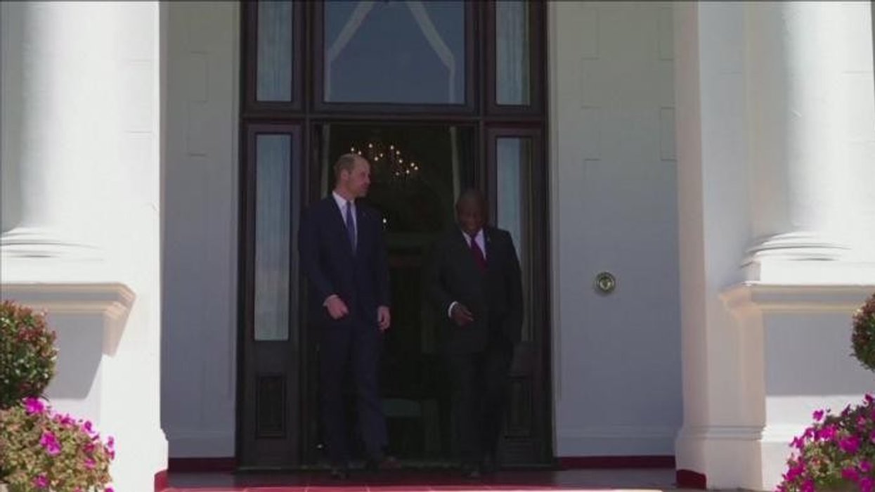 Prince William steps up in Paris ahead of meeting Donald Trump and Emmanuel Macron at Notre Dame