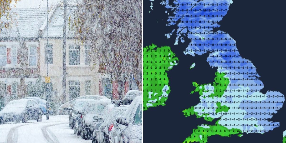NextImg:UK to be hit by HEAVY SNOW as -12C arctic blizzard sparks winter health warning