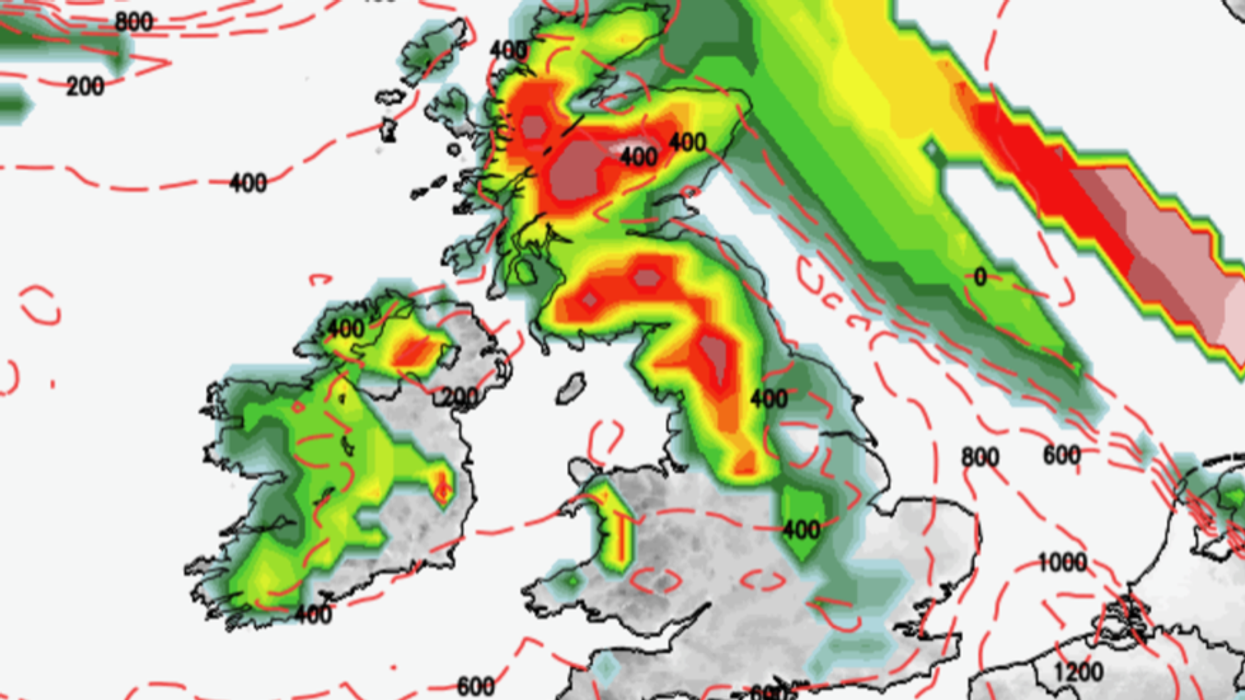 UK snow warning Met Office