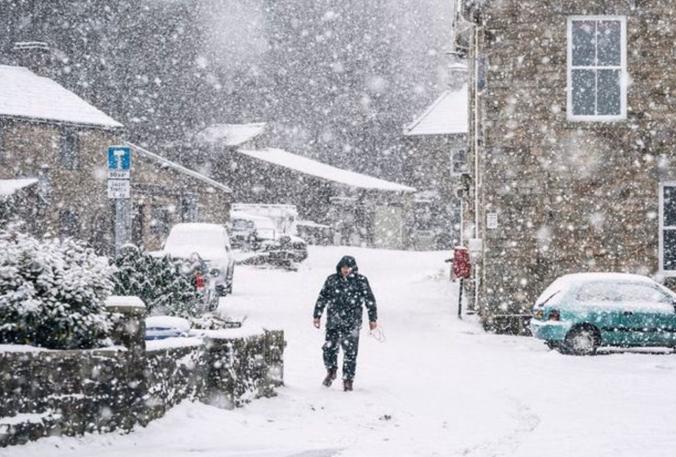 UK snow: Weather forecasters are warning of a significant snowfall event across Britain