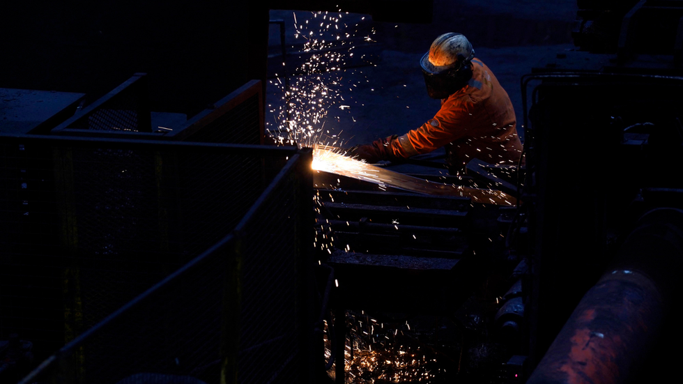 UK steel worker