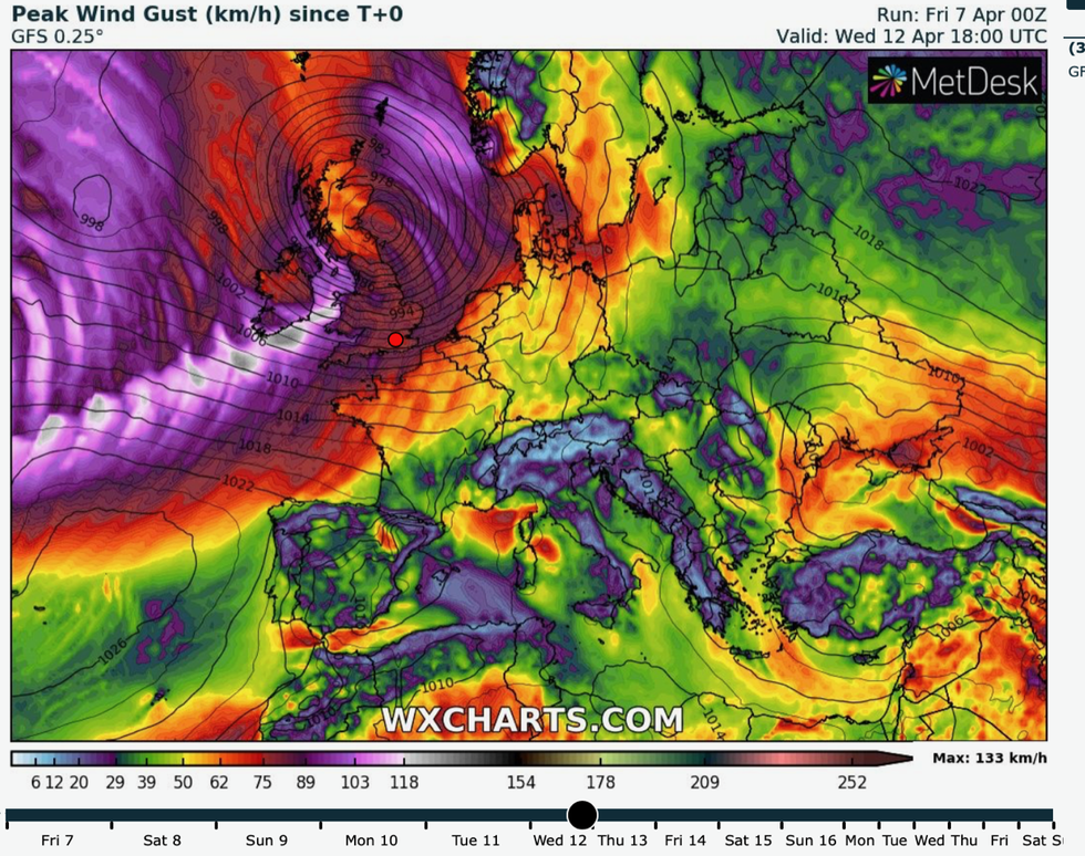 UK storm warning