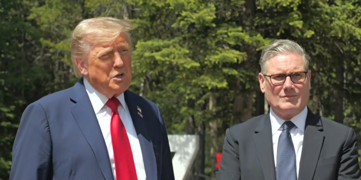 NextImg:UK-US trade deal SIGNED and 'done' as Donald Trump labels Keir Starmer a 'friend'