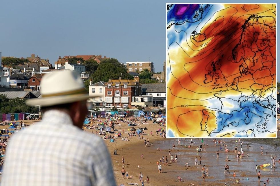 UK weather: Britain blasted by 25C 'Bermuda High' as high pressure sends mercury soaring