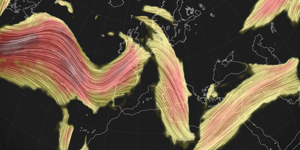 UK weather chart