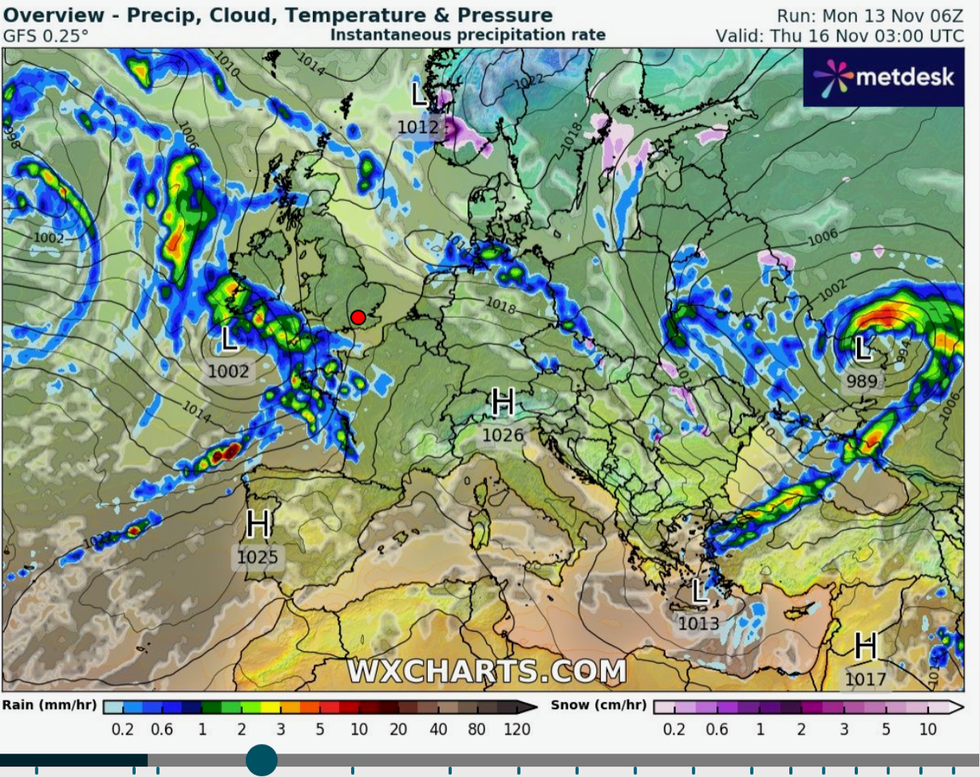 UK weather forecast storm Elin