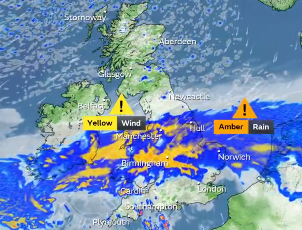 UK Weather Friday November 13 2025