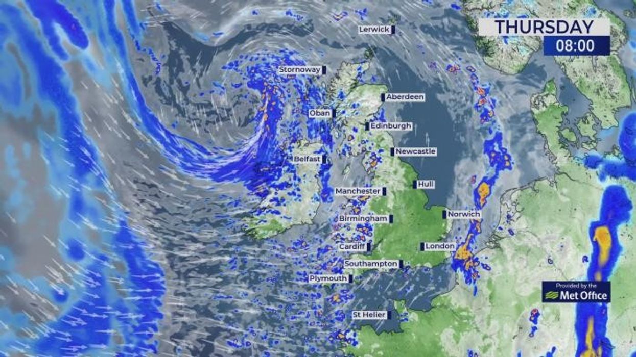 Met Office issues urgent weather warning as heavy rain set to batter Britain in 14-hour deluge