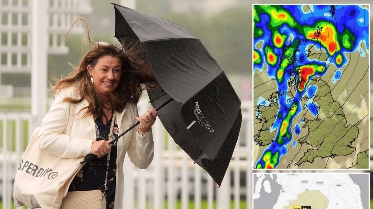 UK weather: Heavy rain to bring deluge on Britain as Met Office issues yellow warning