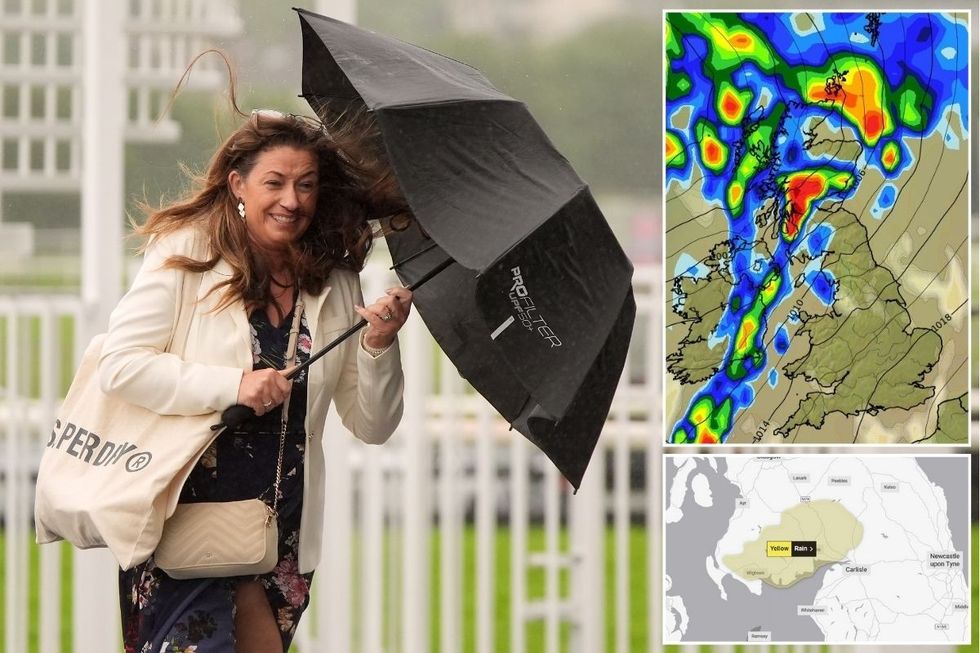 UK weather: Heavy rain to bring deluge on Britain as Met Office issues yellow warning