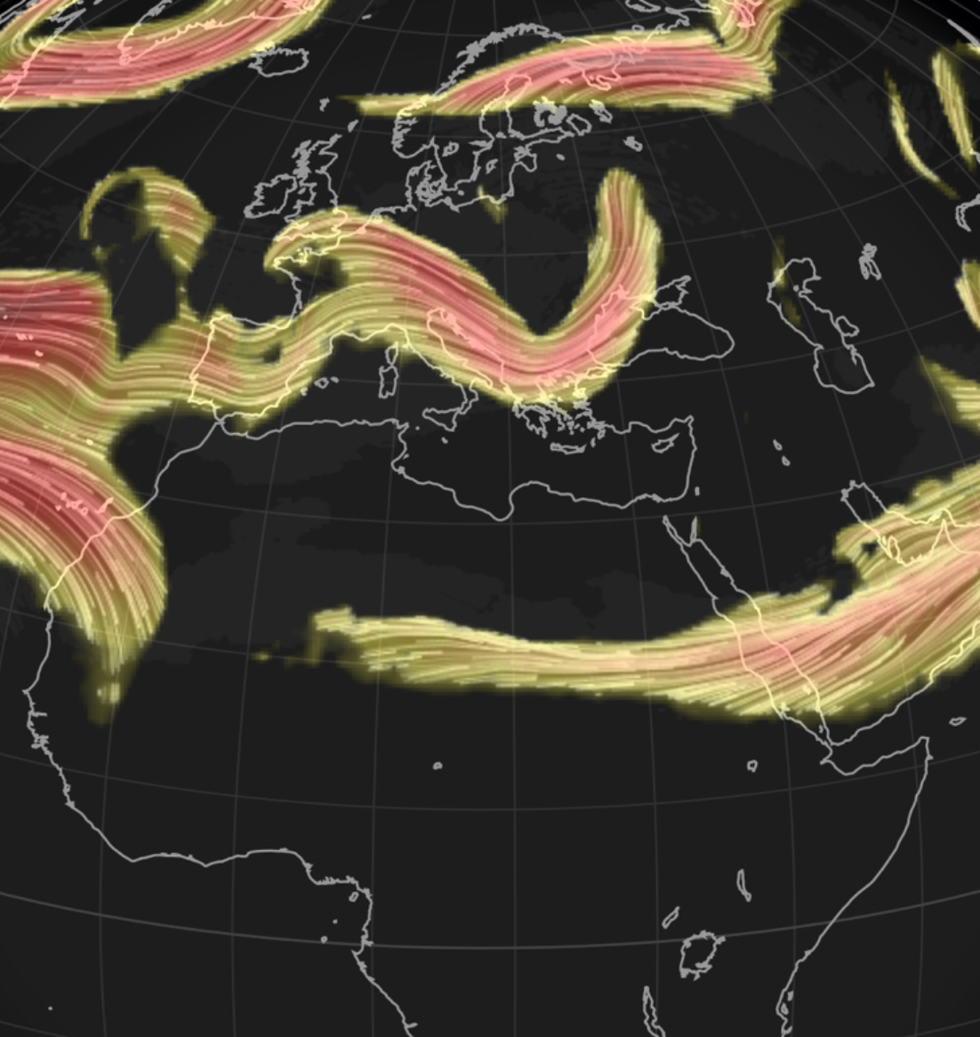 UK weather map