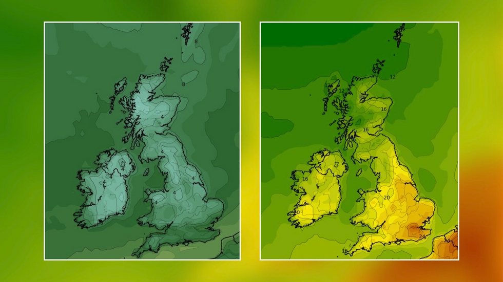 UK weather maps