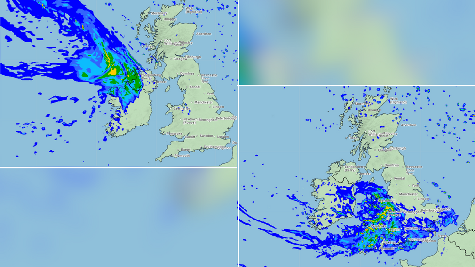UK weather maps
