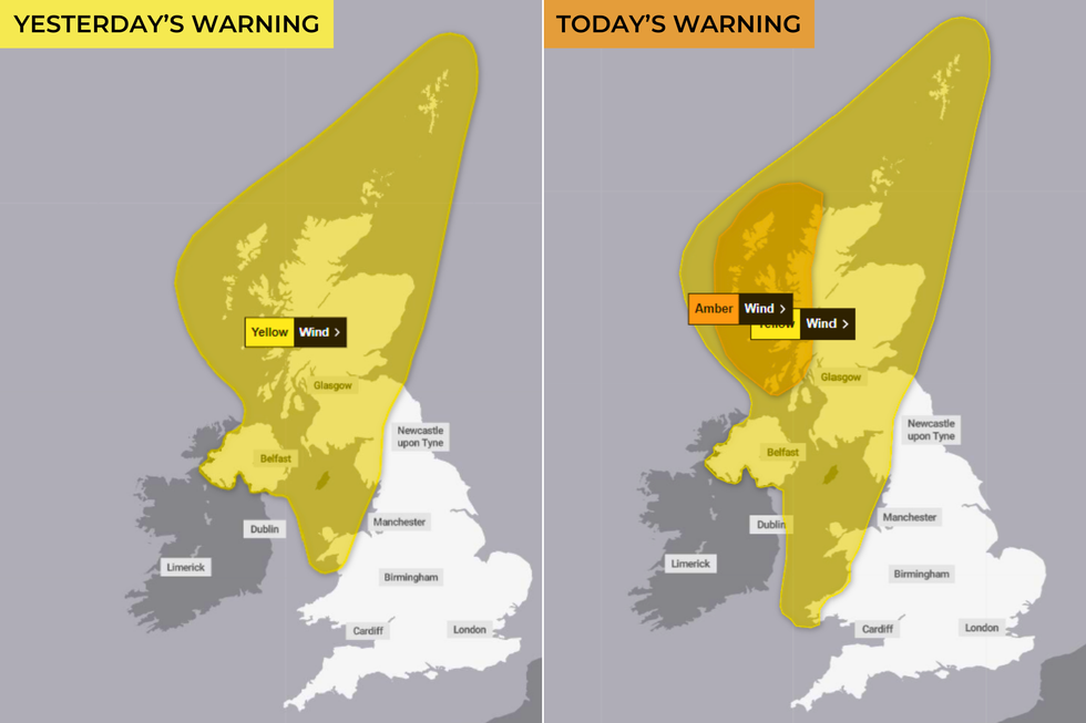 UK weather maps