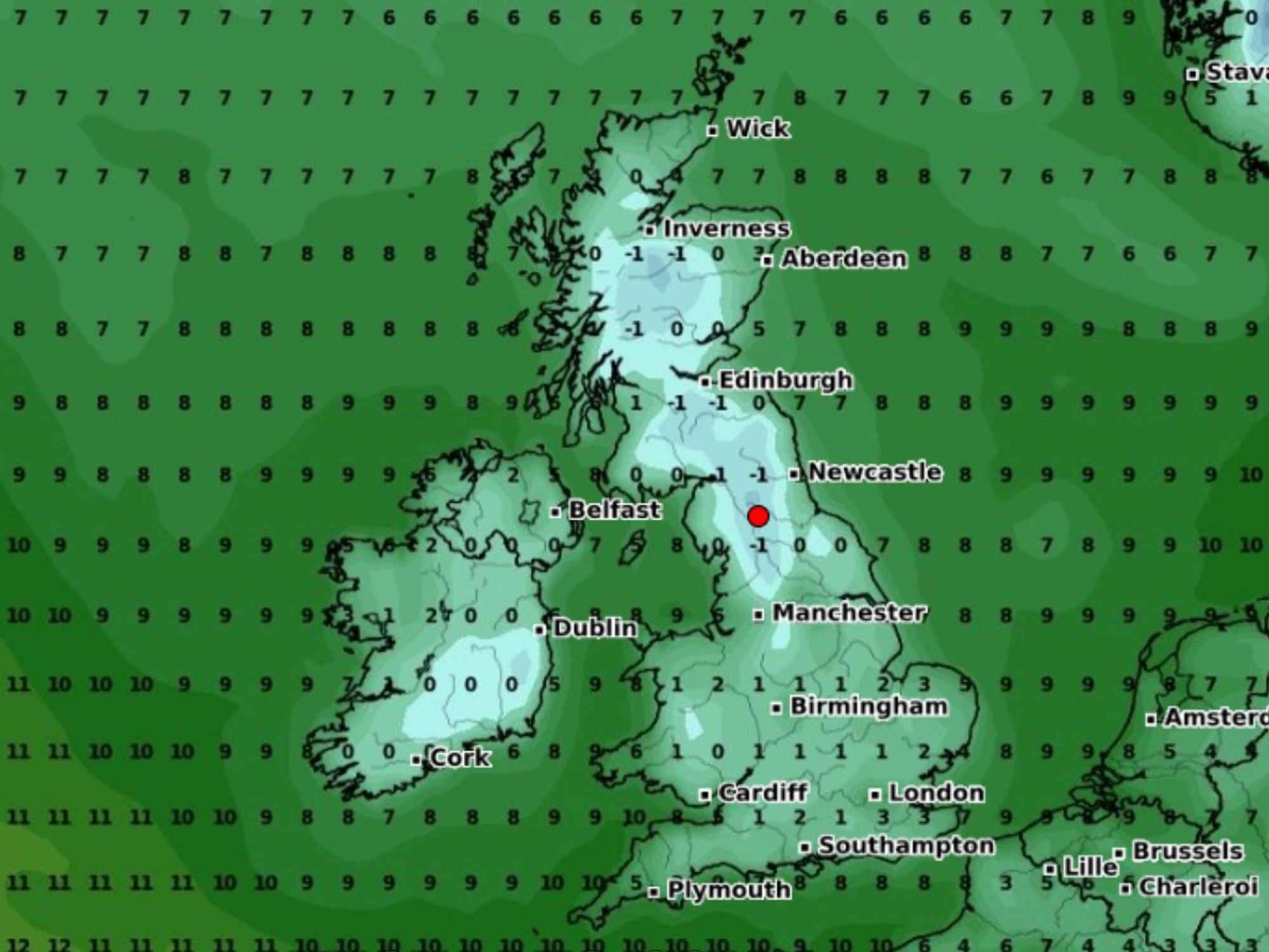 UK weather: Met Office issues snow forecast for later this month as temperatures set to plunge to...
