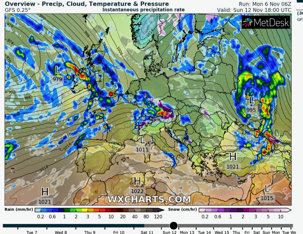 UK weather storm warning