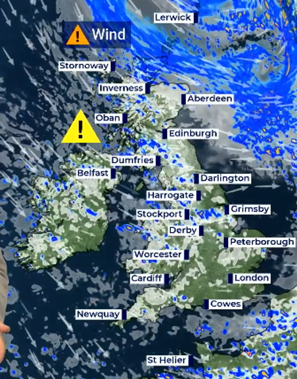 UK Weather: Sunday 5:00