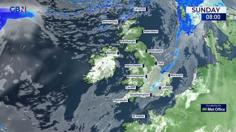 UK weather: Cloudy start to the day with temperatures hitting the high teens