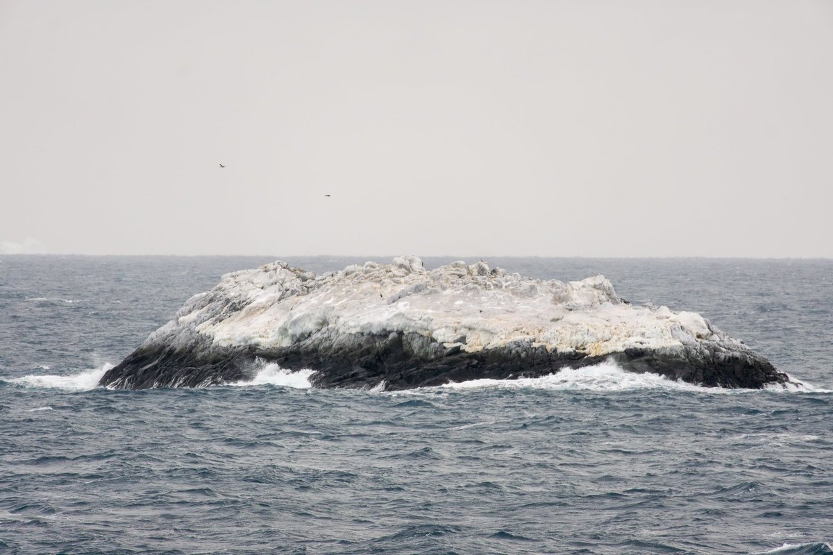 Uknown island on Antarctica's Weddell Sea