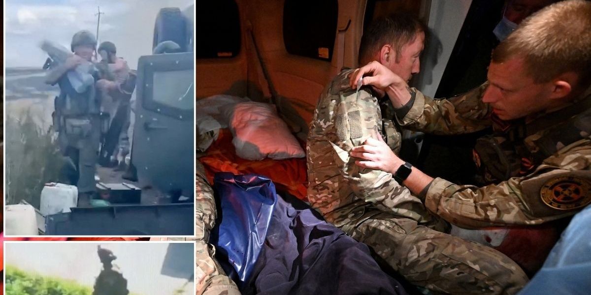 NextImg:Ukraine captures 100 Russian soldiers who were ABANDONED by terrified commanders
