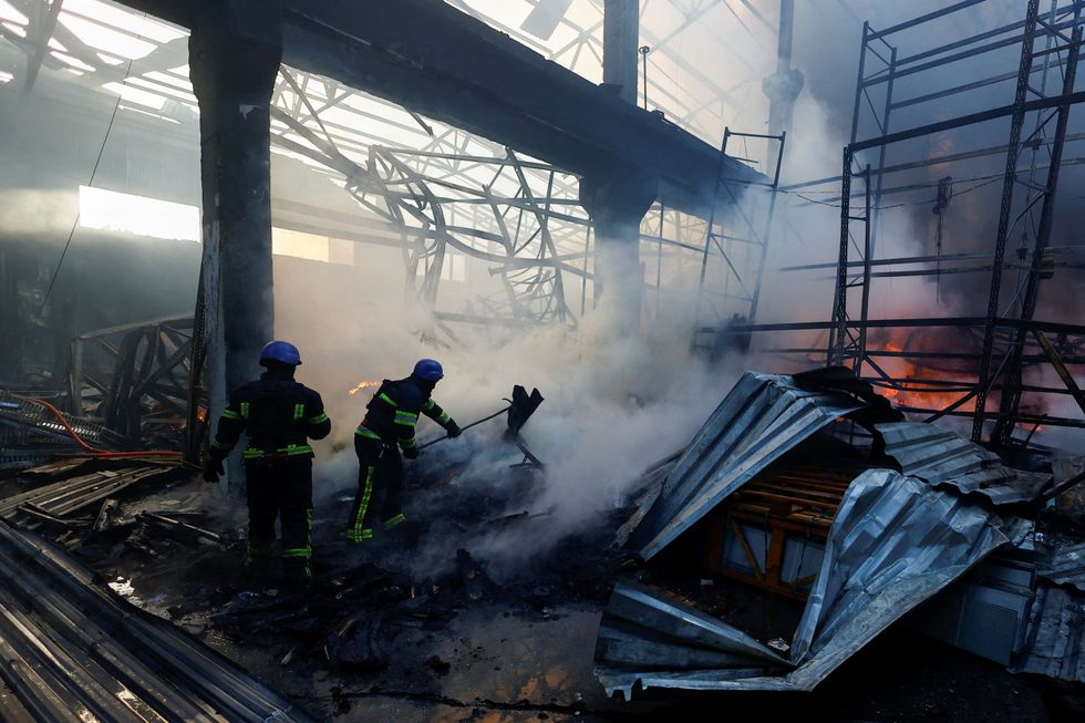 Ukraine war damage
