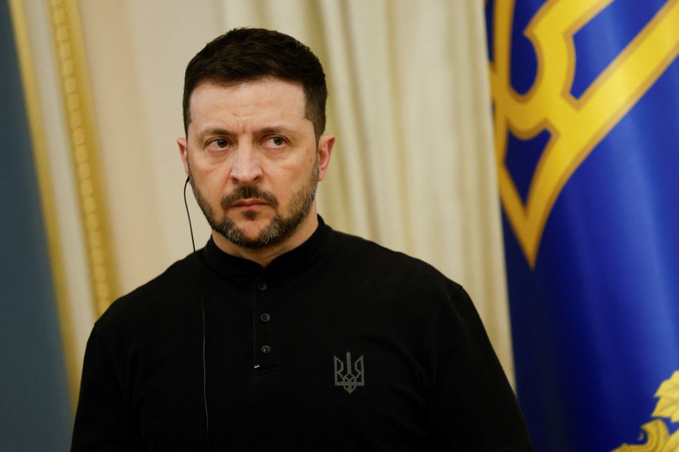 Ukrainian President Volodymyr Zelensky