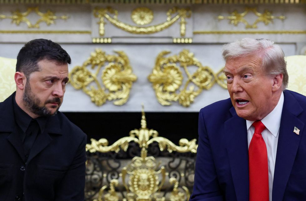 Ukrainian President Volodymyr Zelenskyy met with President Donald Trump in the Oval Office yesterday \u200b