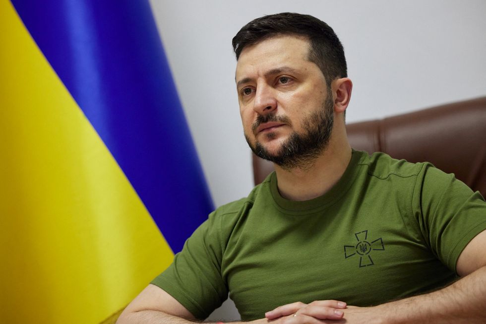 Ukrainian President Volodymyr Zelenskyy