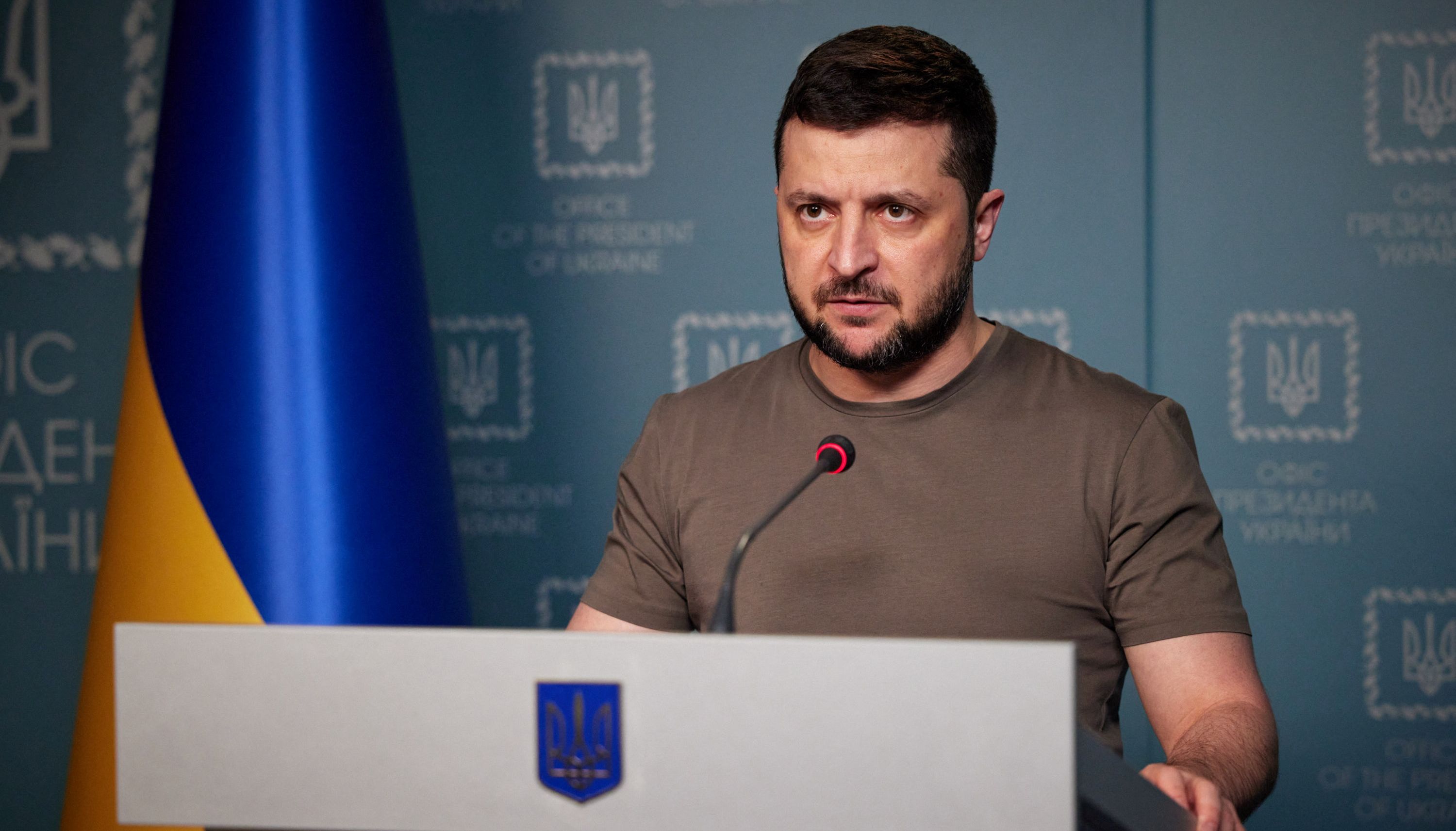 Ukrainian President Volodymyr Zelenskyy