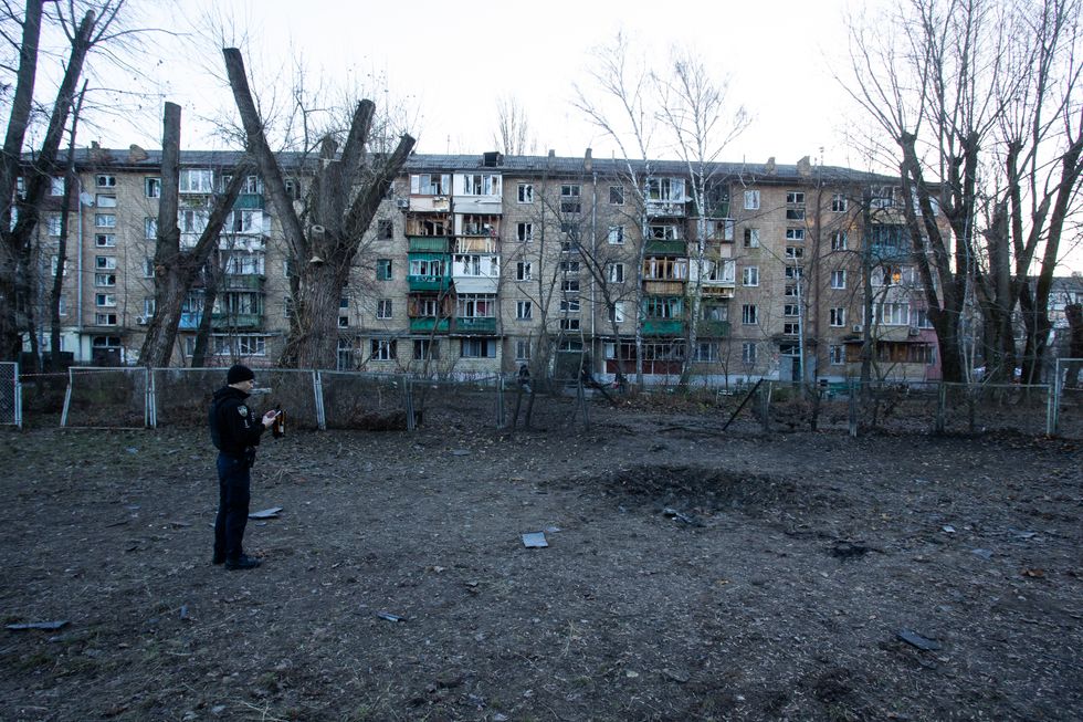 Ukrainian ruins