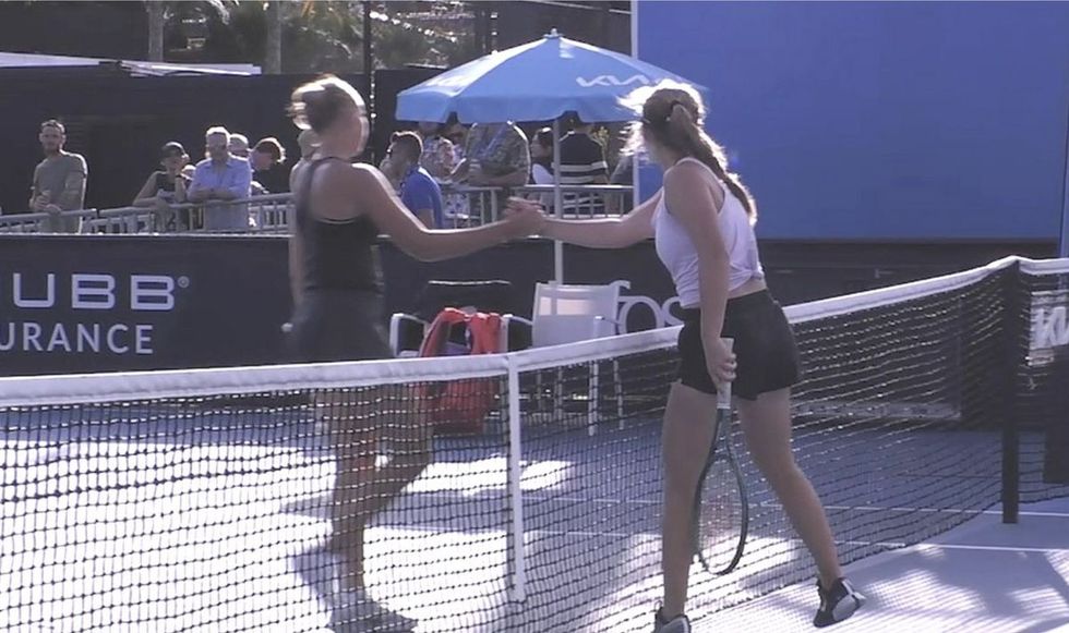 Ukrainian tennis players have opted against shaking hands with Russian or Belarusian stars