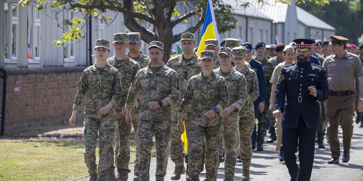 NextImg:Ukrainian troops to join British Armed Forces for historic VE Day 80 parade