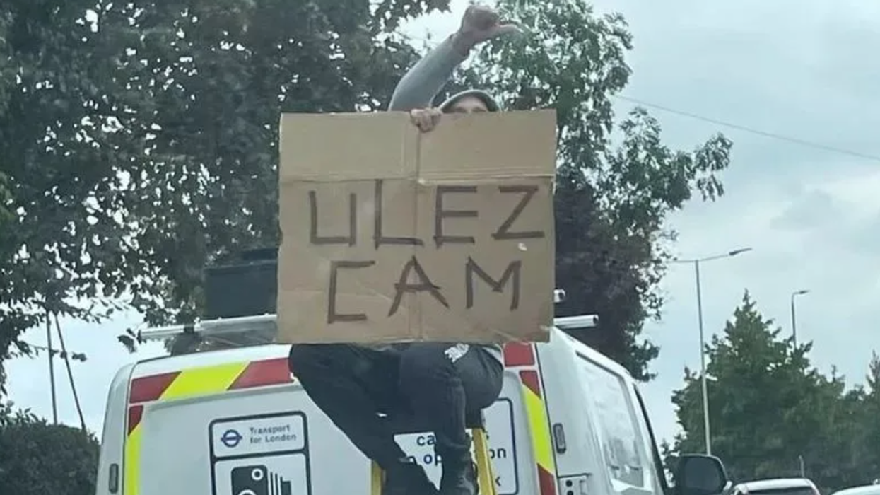 Ulez protester