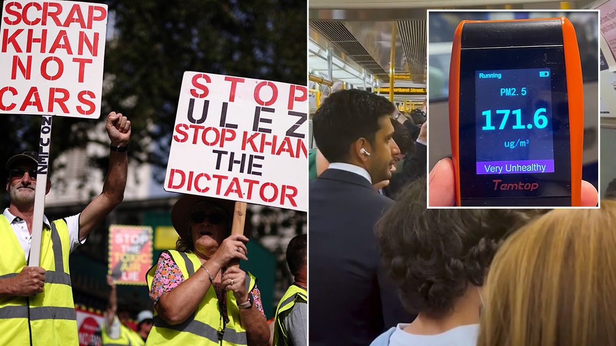 Ulez protesters, TFL