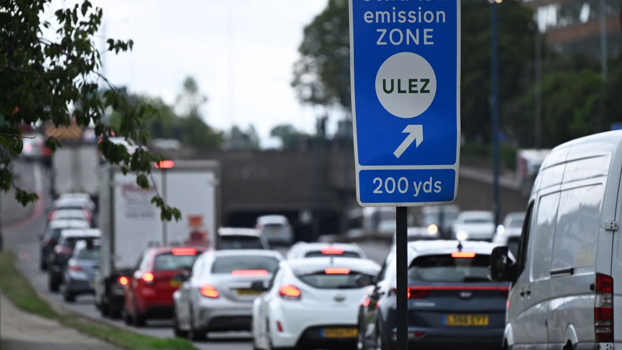 Ultra Low Emission Zone sign