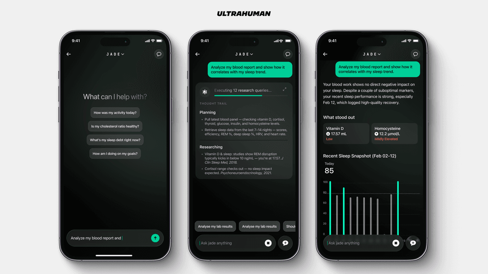 Ultrahuman app