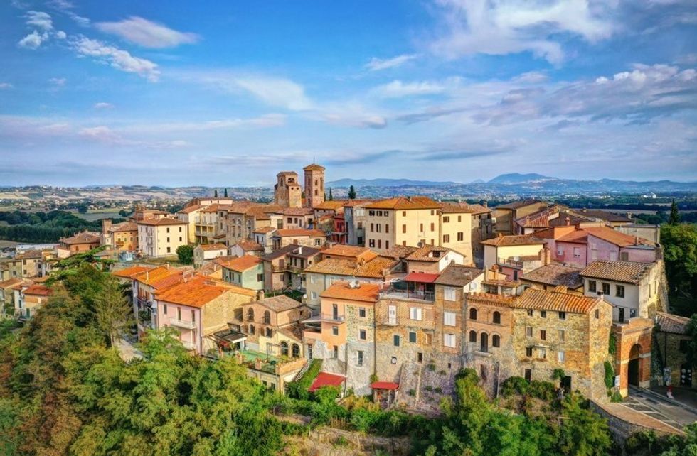 Umbria Italy buildings