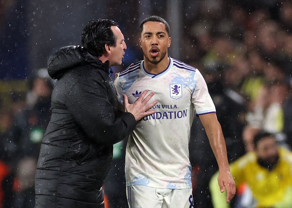 Unai Emery shoved Youri Tielemans during Aston Villa's win over Fenerbahce